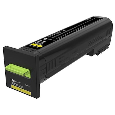Lexmark Lexmark High Yield Yellow Return Program Toner Ctg, TAA Compliant, Yield: 17000 Pages 82K0HYG